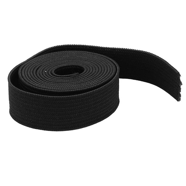 Cuffs Belts Sewing For Waistbands 2m of  3" Black or White Flat Elastic